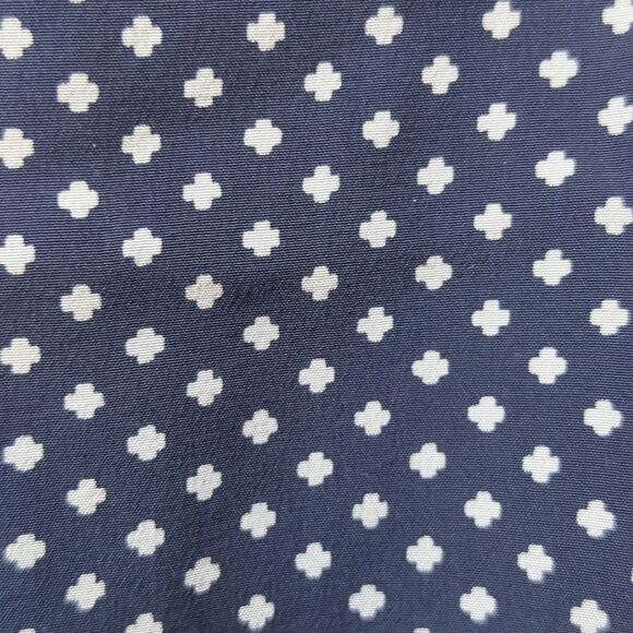 Cordier Vintage Wrap Midi Dress Italy Quiet Luxury Micro Print Midi Dress. - Picture 5 of 12